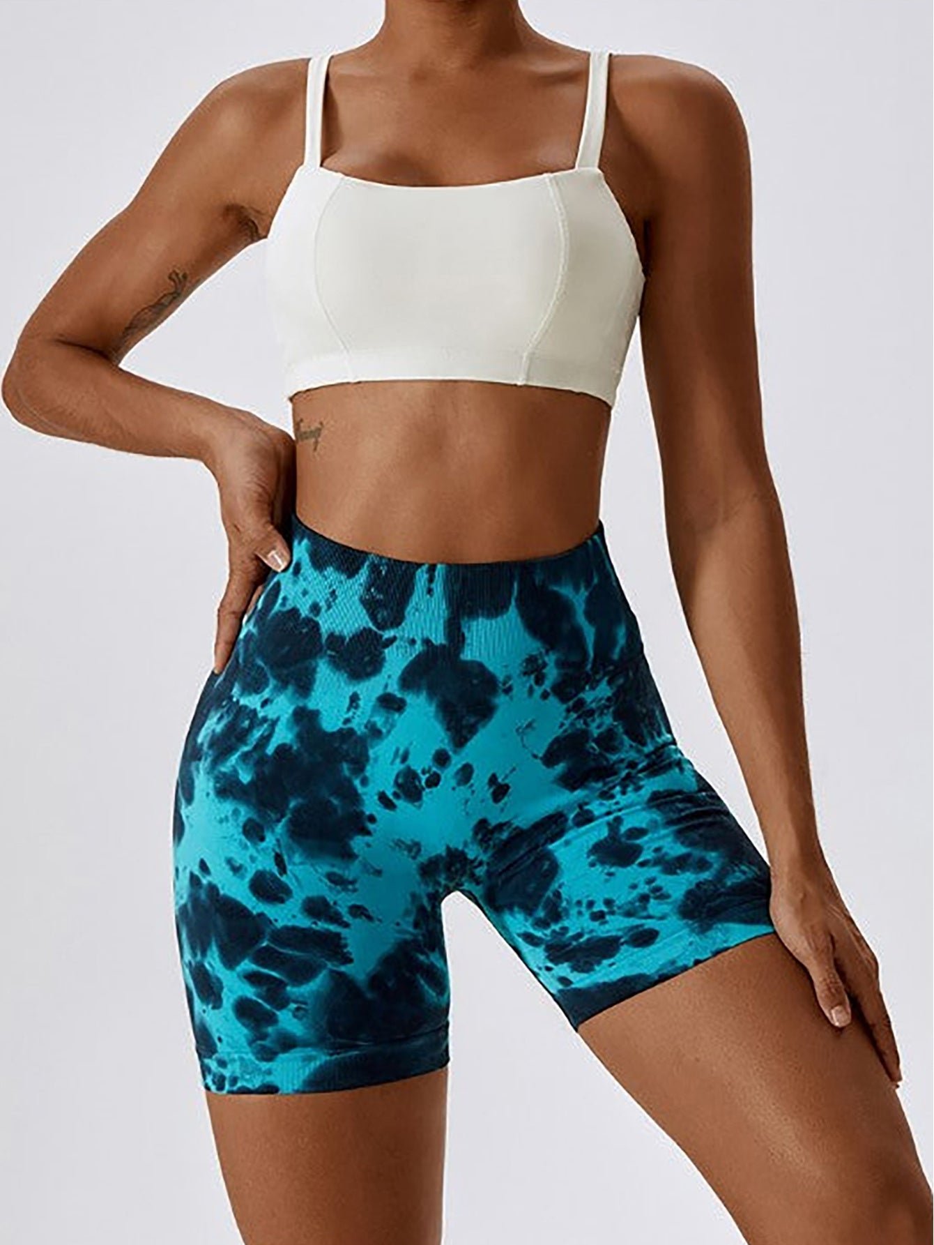 High Waist Tummy Control Shorts For Women