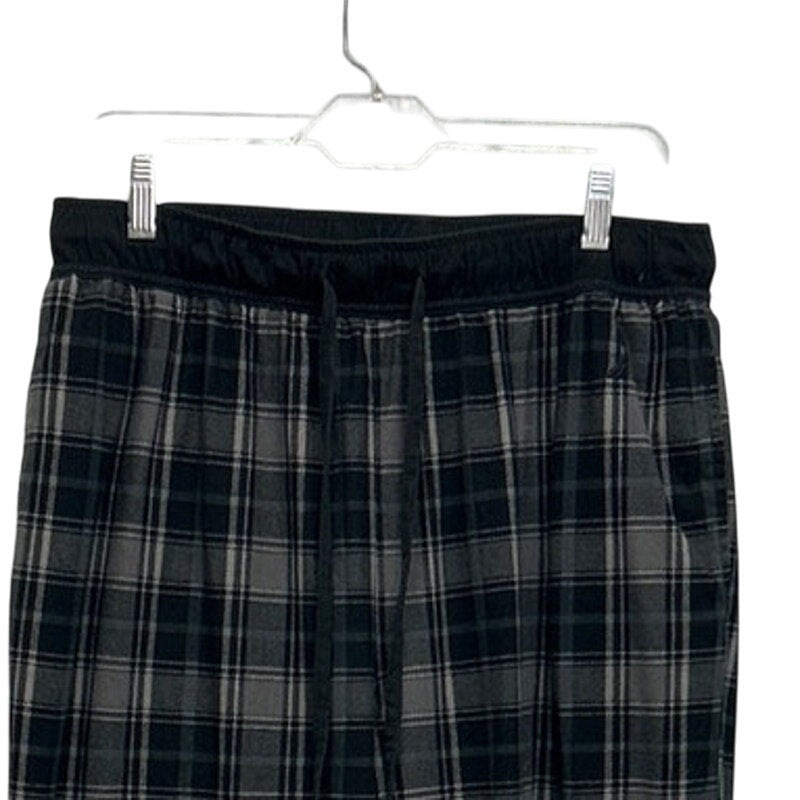 Nautica Sleepwear Mens Medium Plaid Elastic Drawstring Waist Sleep Pants