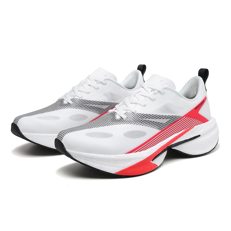 Men's Breathable Mesh Athletic Running Shoes - Lightweight Cushioned Sneakers