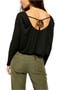 Free People Bondi Thermal Black, Size Large