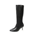 Women's Over-the-Knee Stiletto Boots – Pointed Toe PU Leather