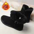 Leather Anti-Slip Five-Finger Shoes for Couples | Unisex Slip-On High-Top