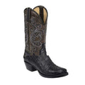 Women's Mid-Calf Equestrian Block Heel Boots – Synthetic Leather, Sizes EU 38–48