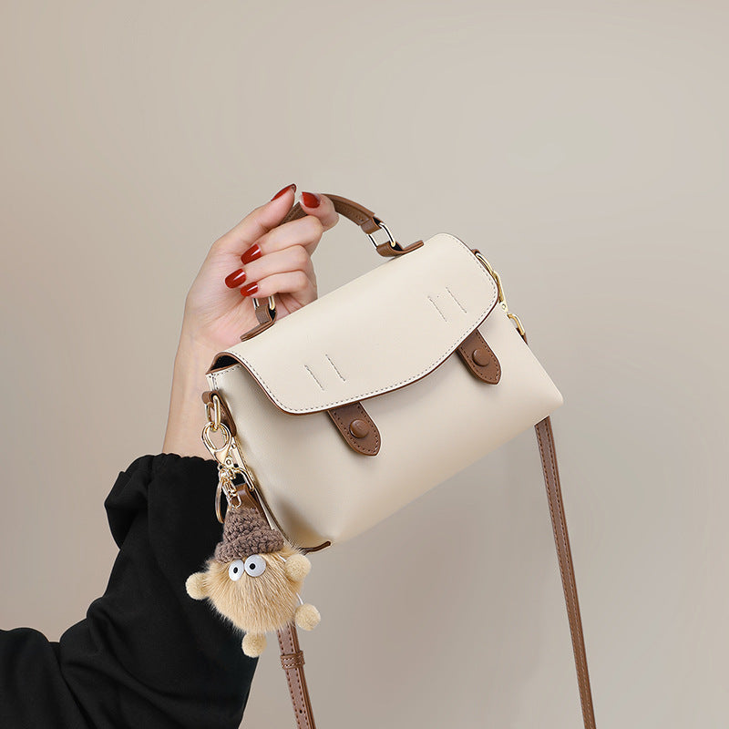 Women's Versatile Shoulder Bag & Tote — Split Leather Envelope Handbag