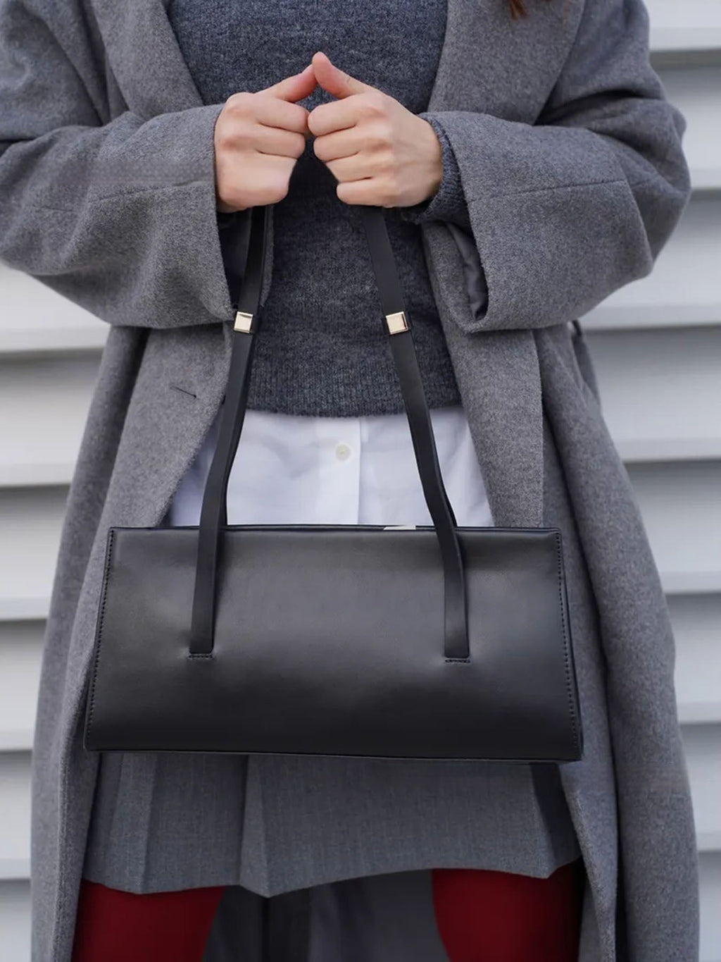 Women's Retro Chic Shoulder Bag - Premium PU Leather Work Handbag with Multiple Compartments