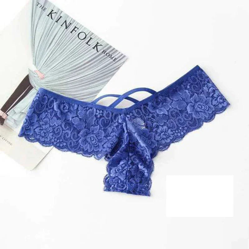 Chic 4-Pack Lace G-String Panties for Women