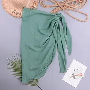 LuxeWave Chiffon Beach Wrap | Effortless Chic & Versatile Cover-Up for All-Day Style