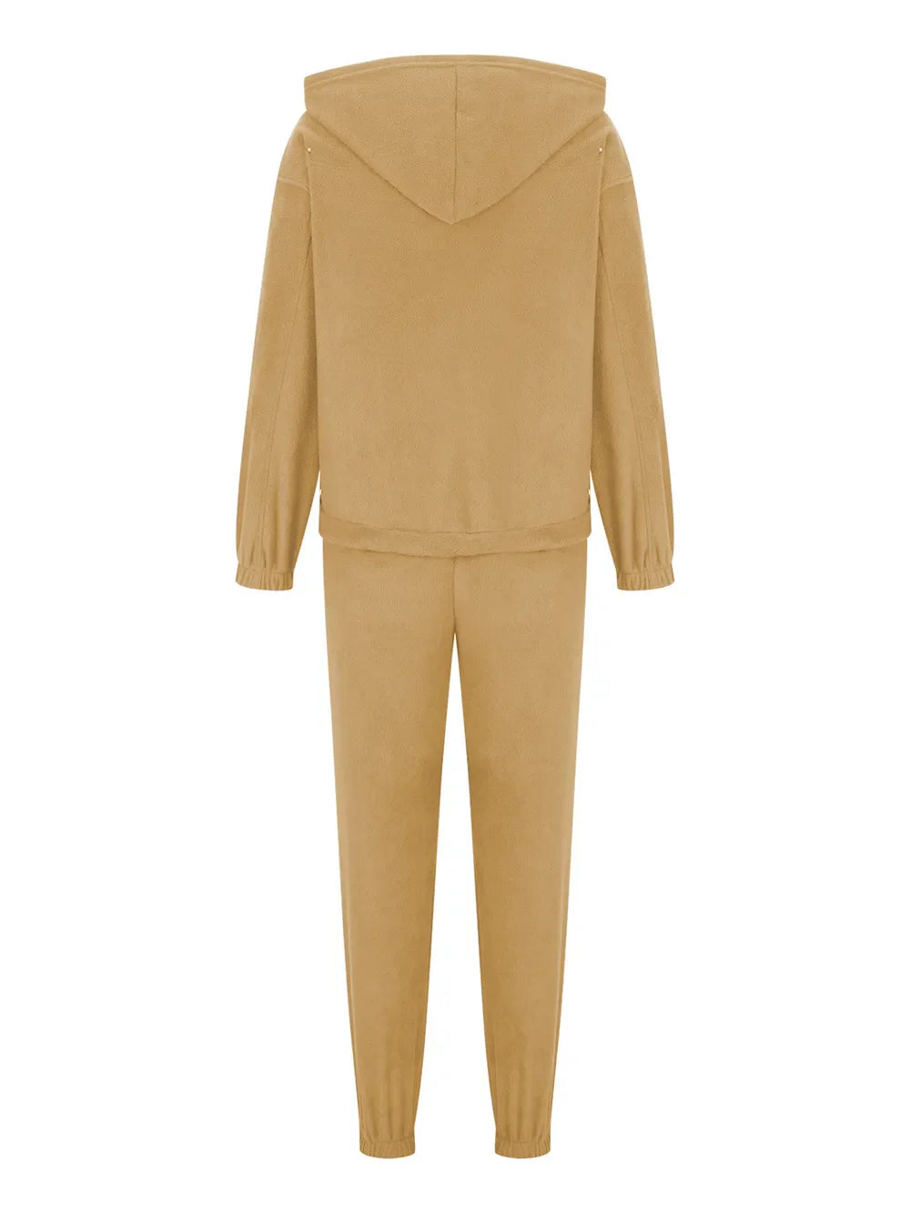 Zip Up Long Sleeve Hoodie and Joggers Set