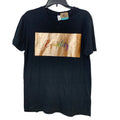 New Upcycled Hand Printed Womens Small Rainbow Equality Short Sleeve Tee Shirt