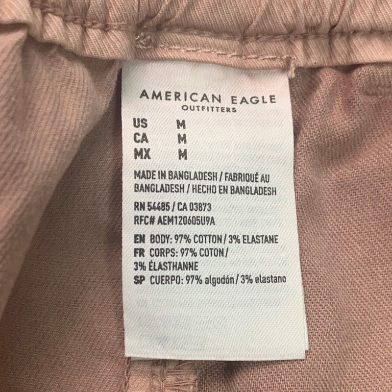 New American Eagle Mens Medium Drawstring Waist Flex 7" Lived-In Trekker Shorts
