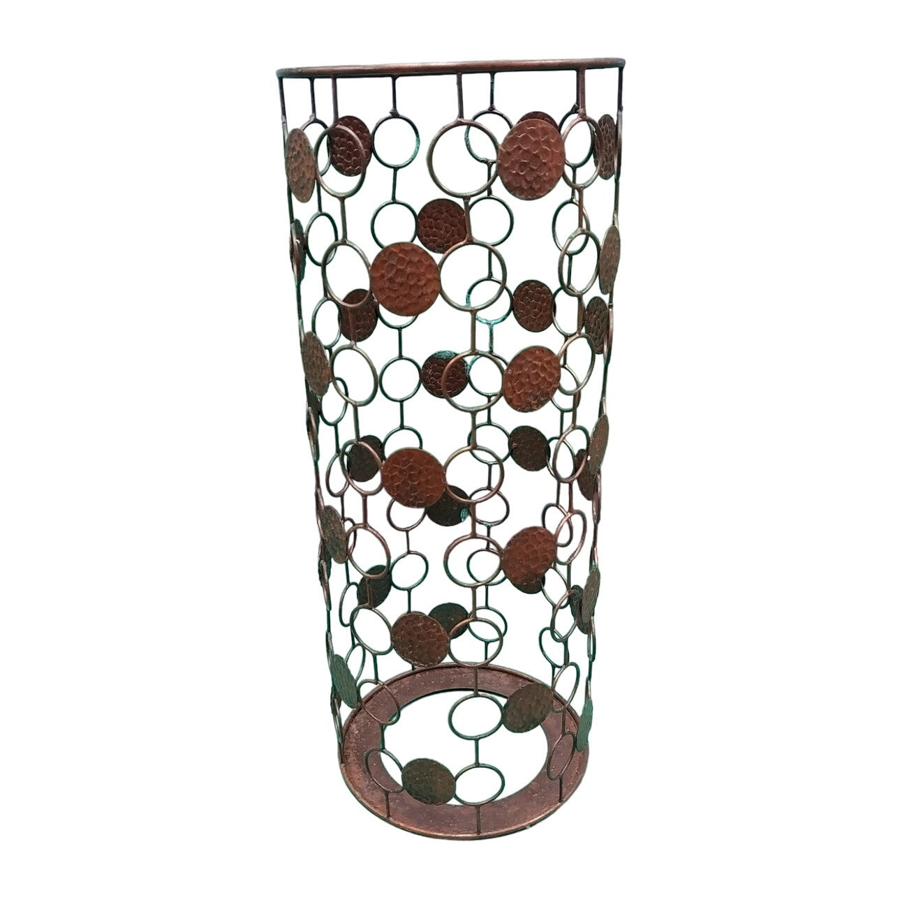 Lot of 3 Metal Silver Rusted Bathroom Toilet Paper Roll Holders