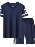 ComfyPlus Men's 2-Piece Lightweight Lounge Set