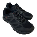 New In Box Gerry Mens Size 9.5 Black Mesh Speed Trail Lace Up Athletic Shoes