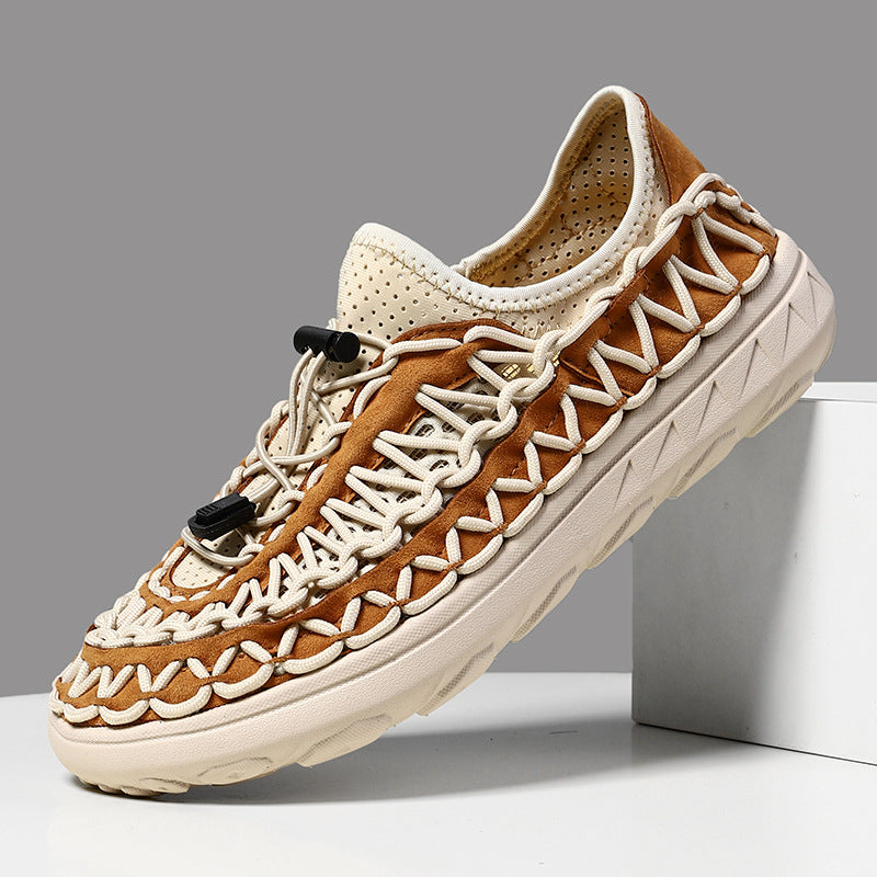 Breathable Mesh Slip-On Men's Casual Shoes