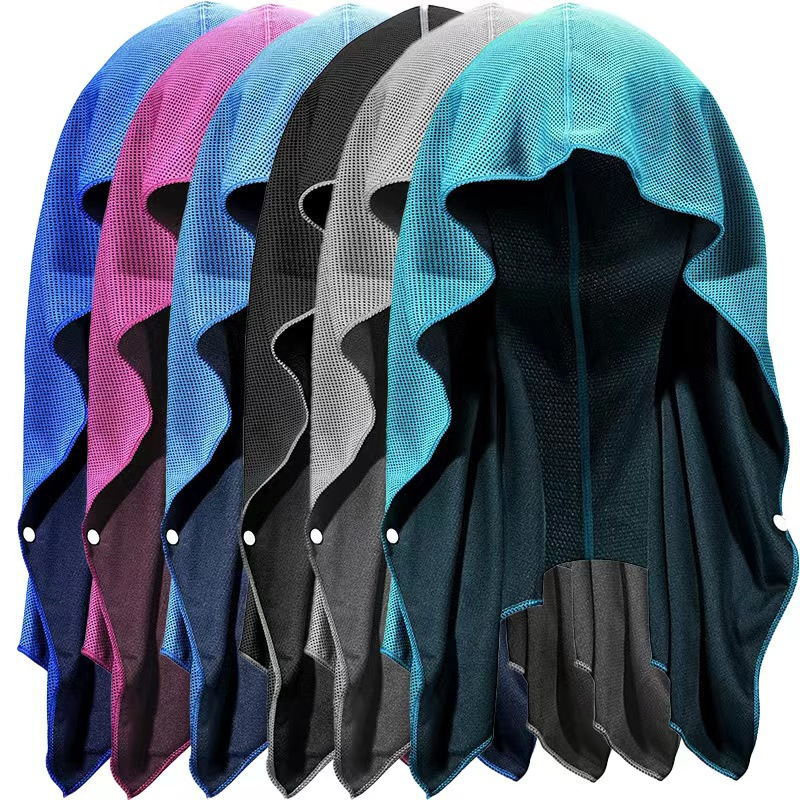 U-shaped Cold Hoodie Towel Gym Beach