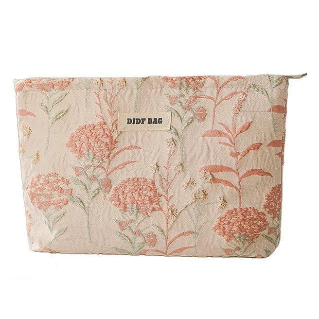 Women's Floral Makeup Clutch Bag - Portable Cosmetic Organizer Pouch | Sarah Express