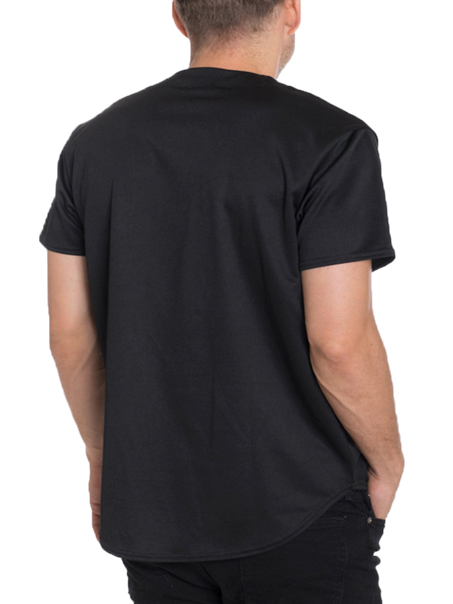 Mens Baseball Button Down Jersey