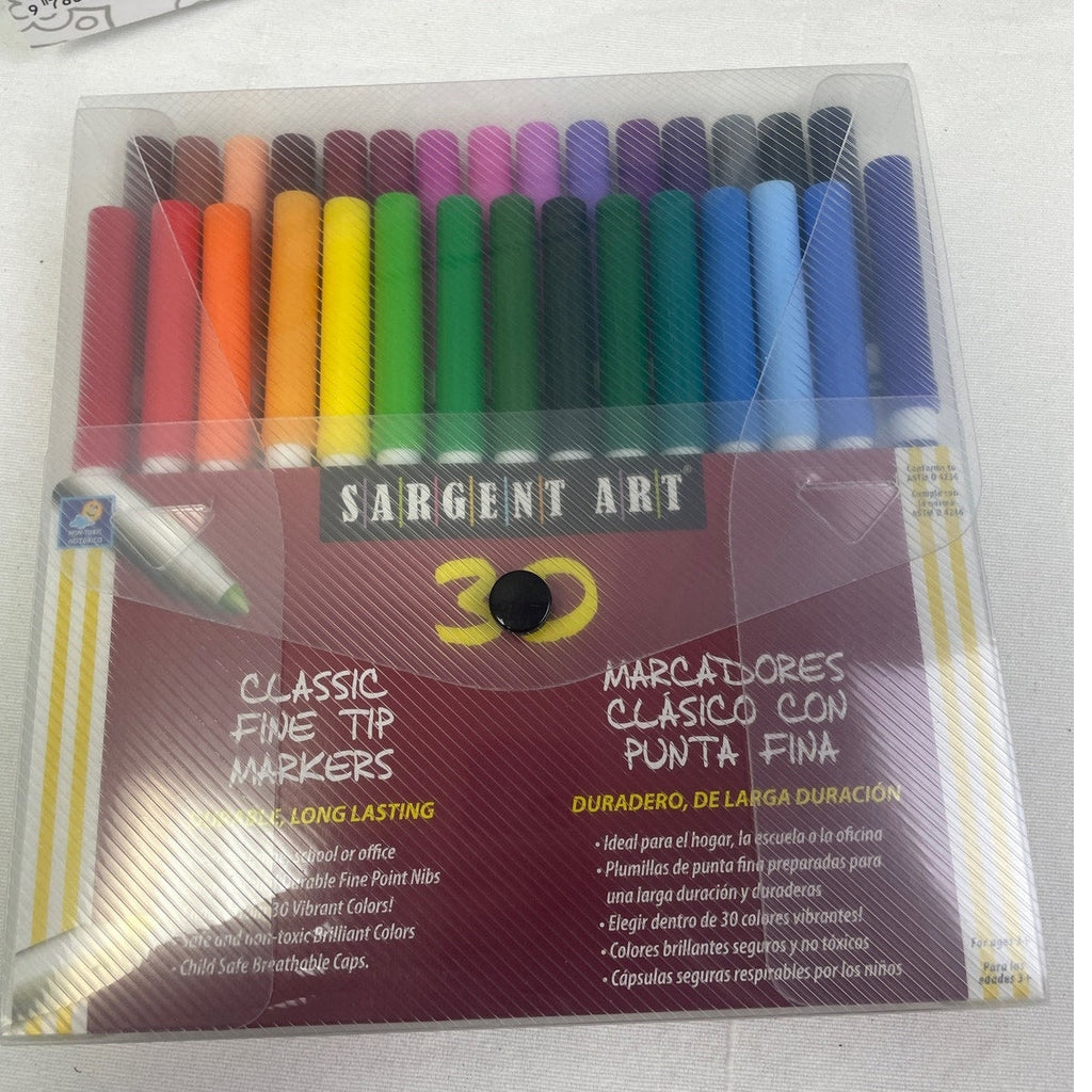 New NYX Spectrum Maybe Swearing Will Help Adult Coloring Book w 30 pc Marker Set