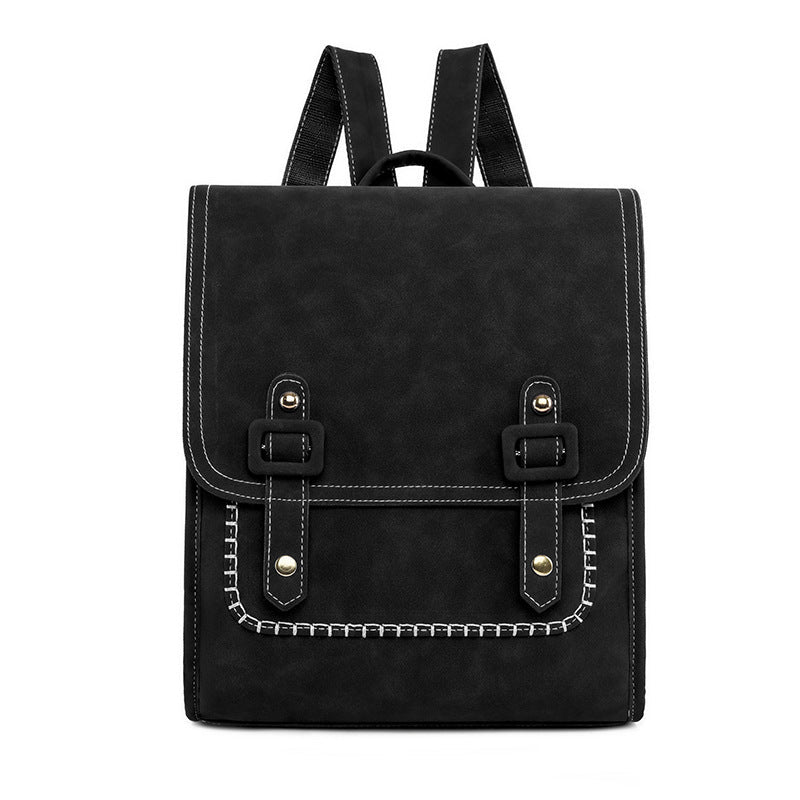 Korean-Style Women's Backpack - PU Leather Fashion Backpack with Multiple Pockets | Sarah Express