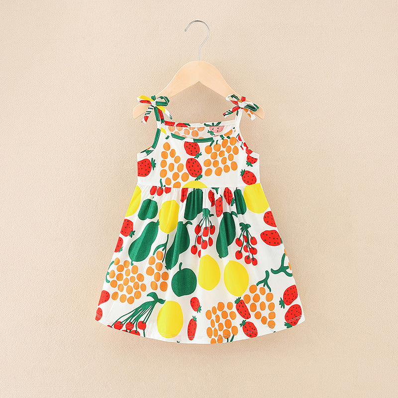 Children's Ins Style Princess Suspender Dress