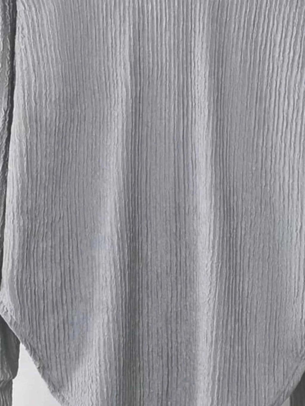 Textured Long Sleeve Hoodie and Pants Set