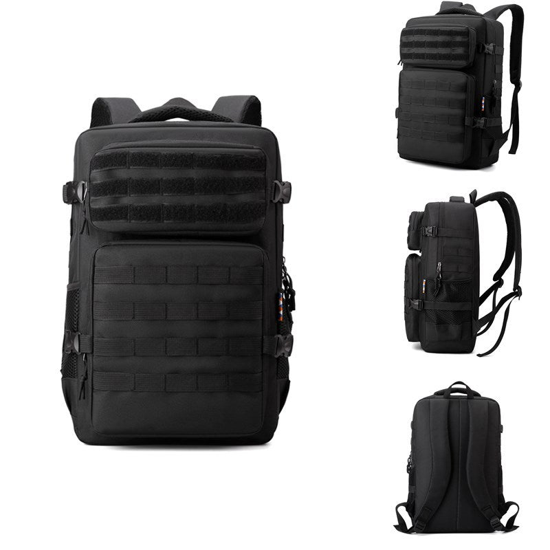 Outdoor Camouflage Mountaineering Multi-functional Large Capacity Backpack