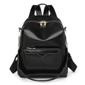 Women's Large Capacity Backpack - Waterproof PU Leather Commuter Backpack with Multiple Pockets