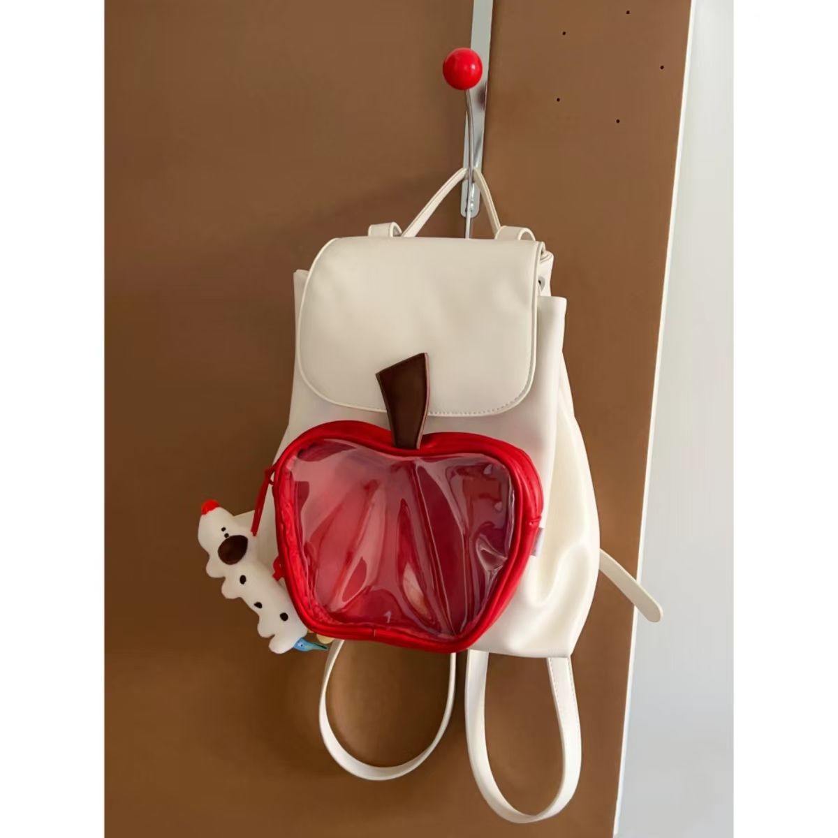 Women's Elegant Patchwork Backpack | Polyester-Cotton Everyday Bag