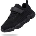New Santiro Boys Size 11.5 Black Hook Loop Slide On Lightweight Sneaker Shoes