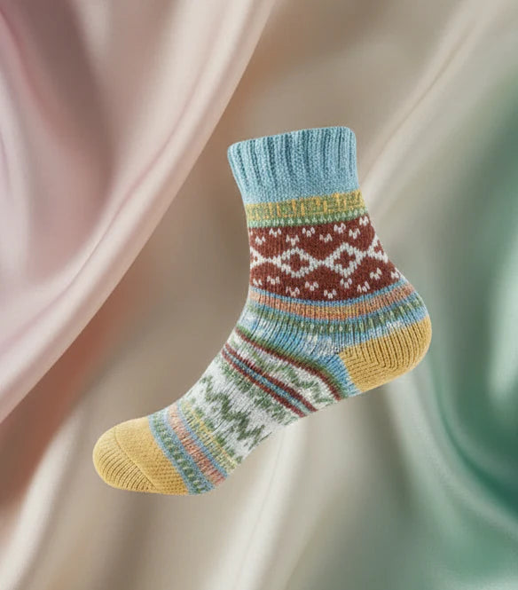 Ethnic Wind Cashmere Socks