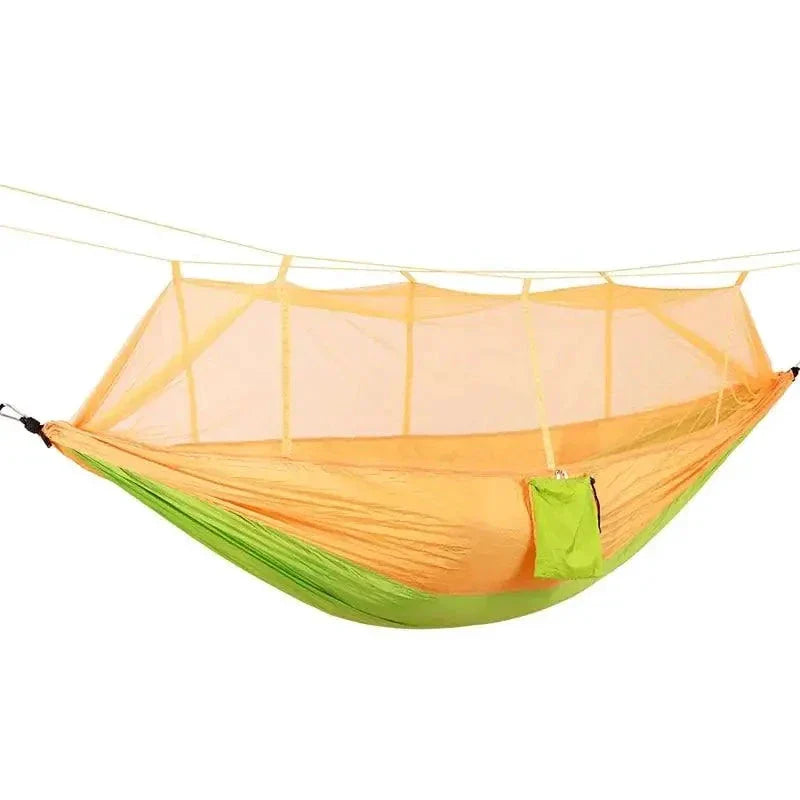 Bug-Free Camp Hammock: Ultimate Peace from Insects - Durable 210T Nylon Fabric