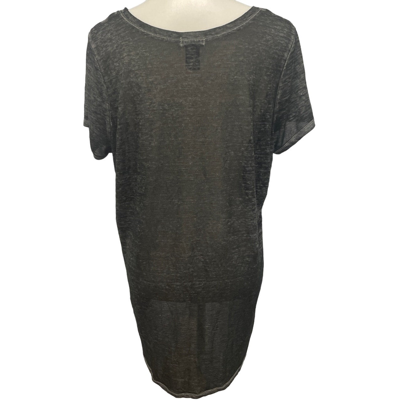 Delusional Womens Plus Size 1X Blessed Short Sleeve PolyCotton Long Tee Shirt
