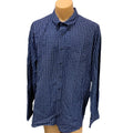 Dockers Mens XXL Plaid Grid 100% Cotton Long Sleeve Button Down Casual Shirt