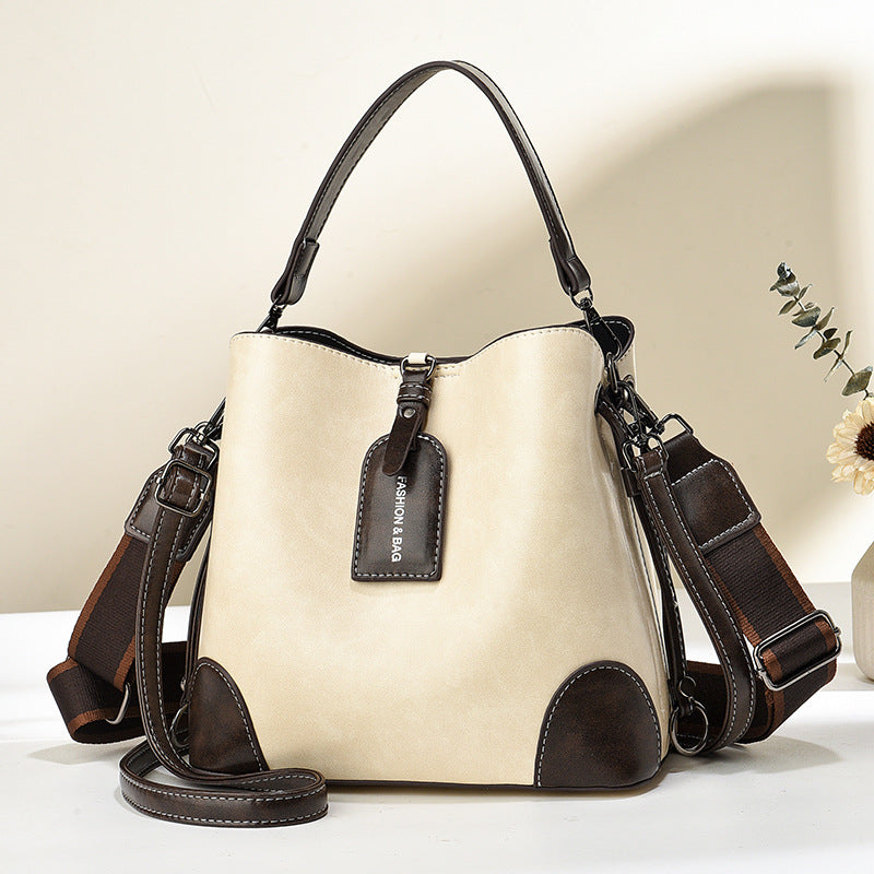 Korean-Style PU Leather Crossbody Bag for Women | Adjustable Strap
