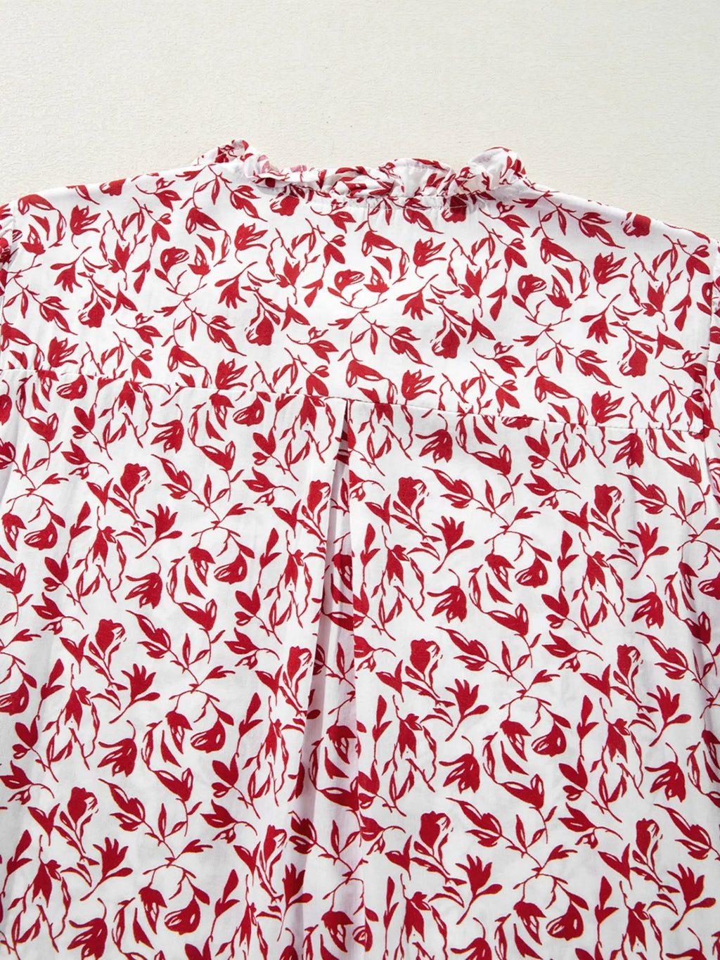 Floral Button Down Long Sleeve Shirt