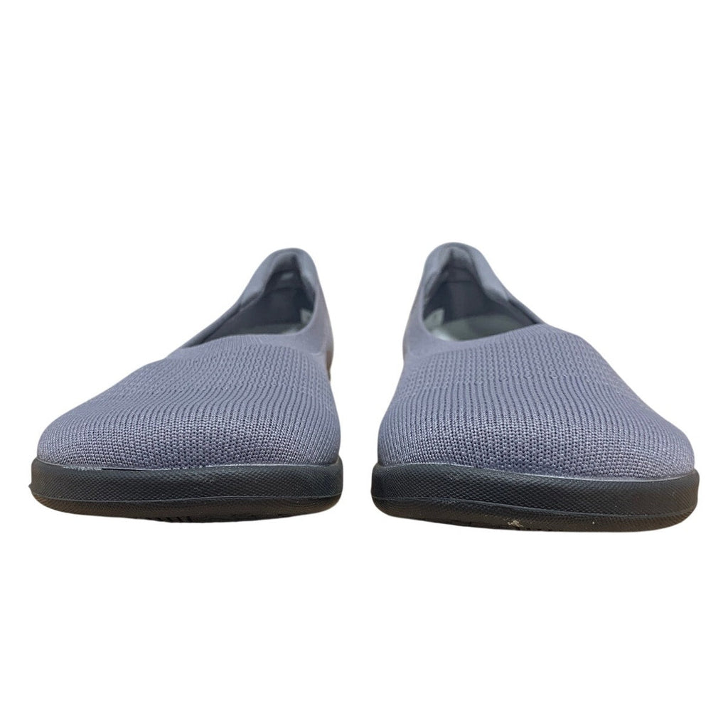 Whitin Womens Size 8 Gray Mesh Ballet Flats Closed Round Toe Slip On Shoes