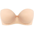 NWT New Freya Womens 36F Deco Underwire Padded Removeable Straps Strapless Bra