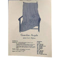 Vintage 1997 Country's Child 130 Guardian Angels Afghan Knitting Pattern