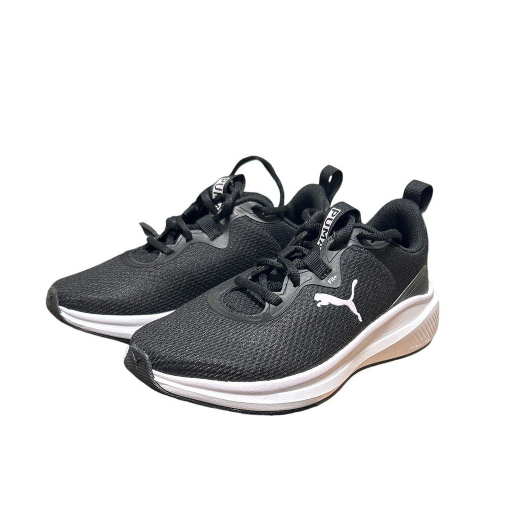 New Puma Womens Size 8.5 Black White Lace Up Skyrocket Sneaker Athletic Shoes