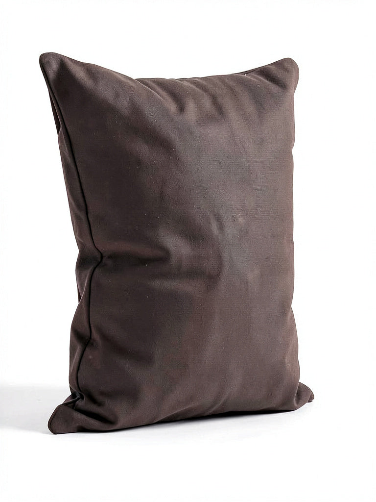 Murphy Throw Pillow Dark Chocolate 12x18