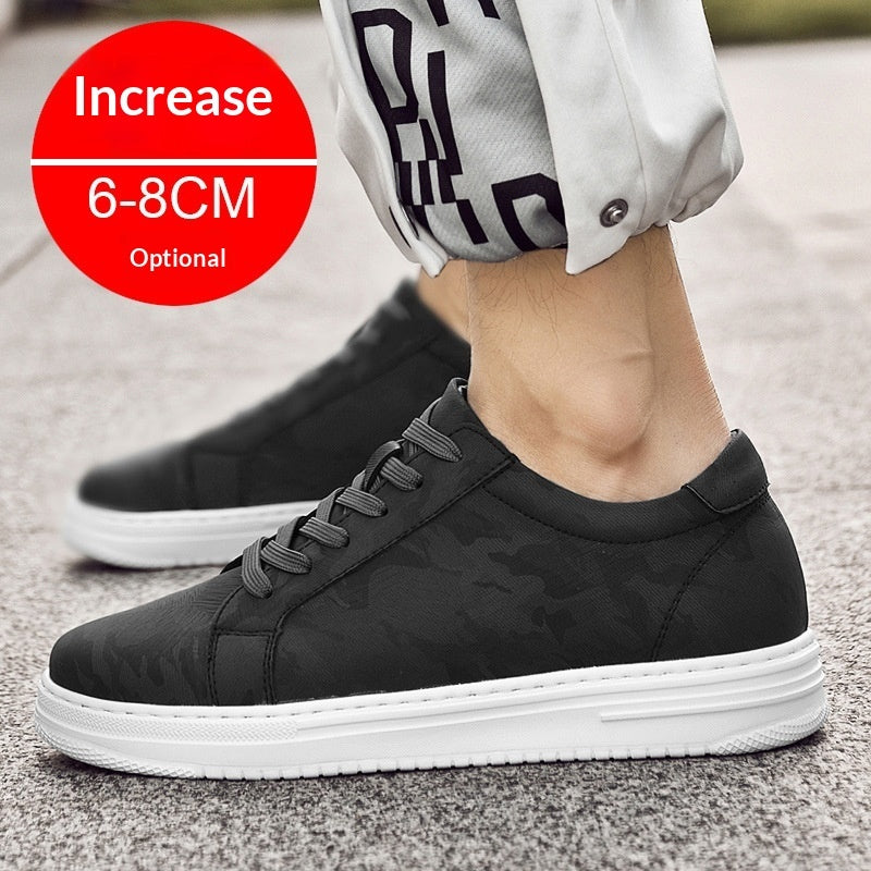 Men's Invisible Height Increasing Elevator Sneakers – Hidden Platform Casual Athletic Shoes
