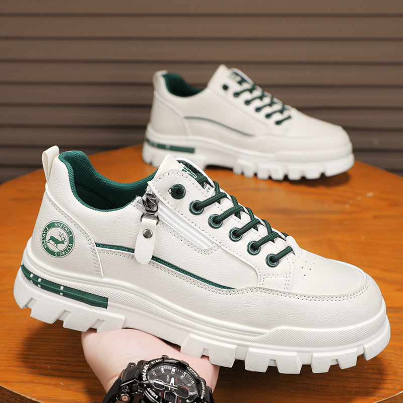 Men's Chunky Sole Casual Sneakers - Comfortable Everyday Footwear