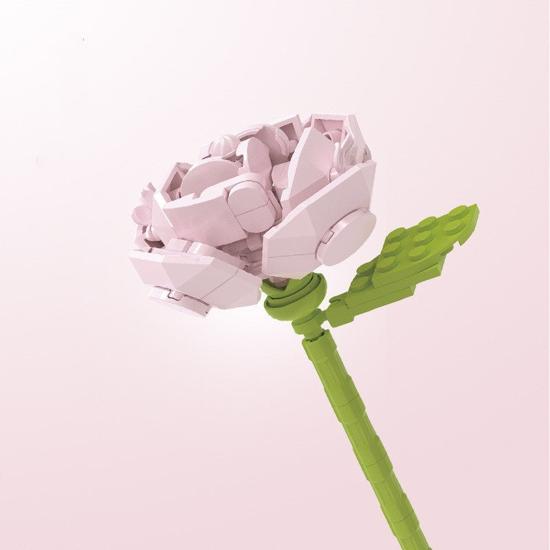 Block Flower Bouquet Flower Bonsai Rose Decoration