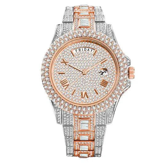 Gentlemen's Gold Luxe Watch