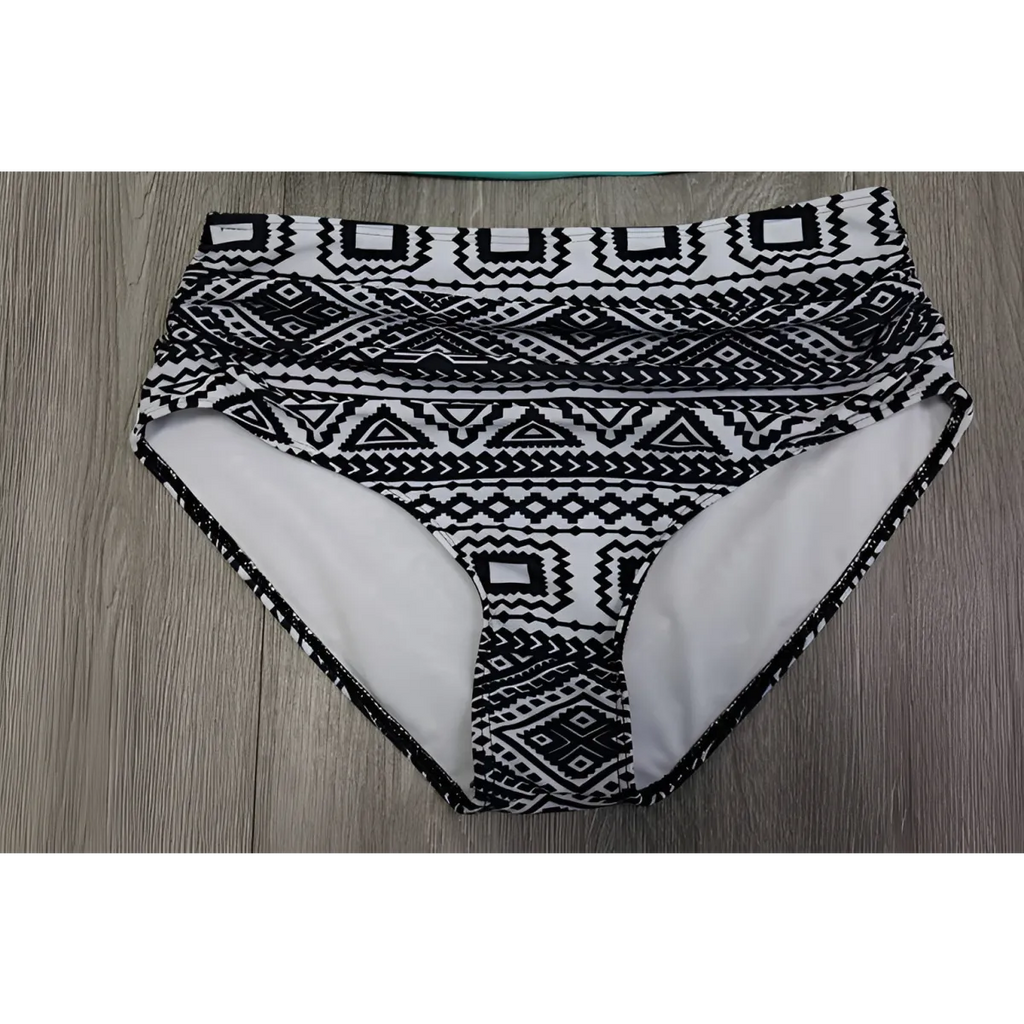 High Waist Halter Bikini Set