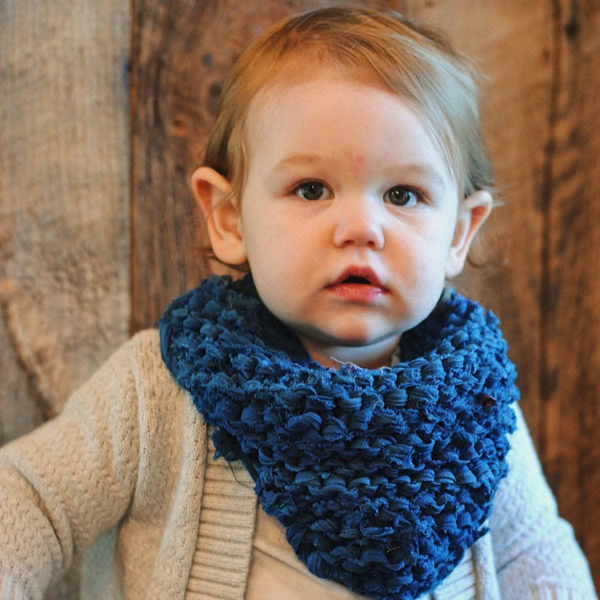 Itty Bitty Kiddie Kerchief Knitting Kit