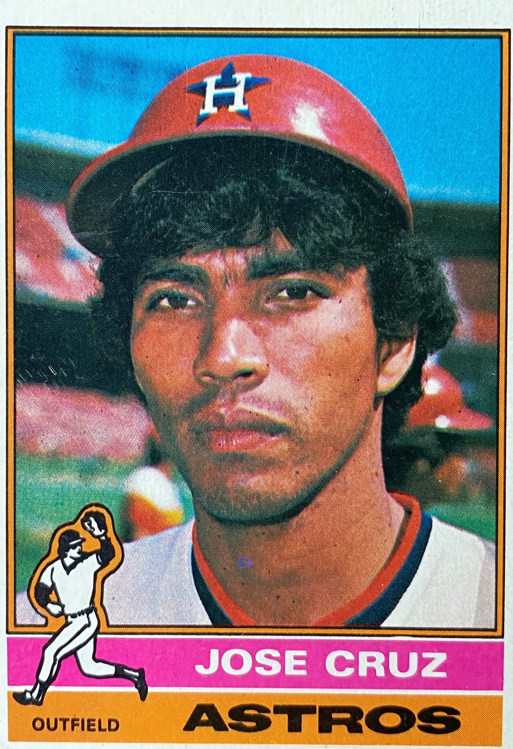 Jose Cruz Baseball Card Belts
