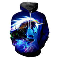 3D Printed Long-Sleeved Sports Sweatshirt