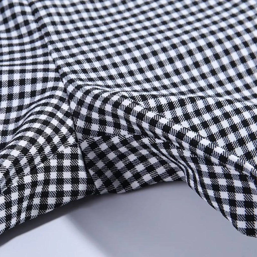 Korean Plaid Pants