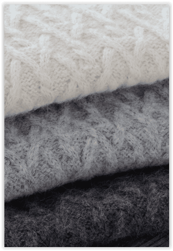 Lattice Cable Mock Sweater